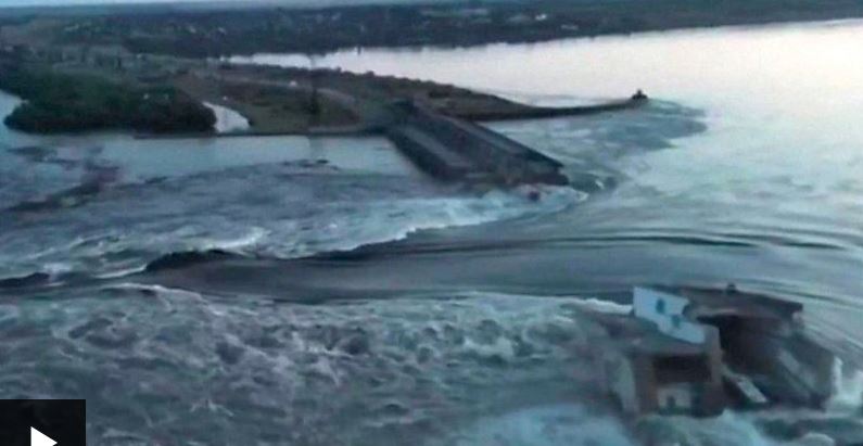 EU vows to hold Russia responsible for Ukraine dam attack