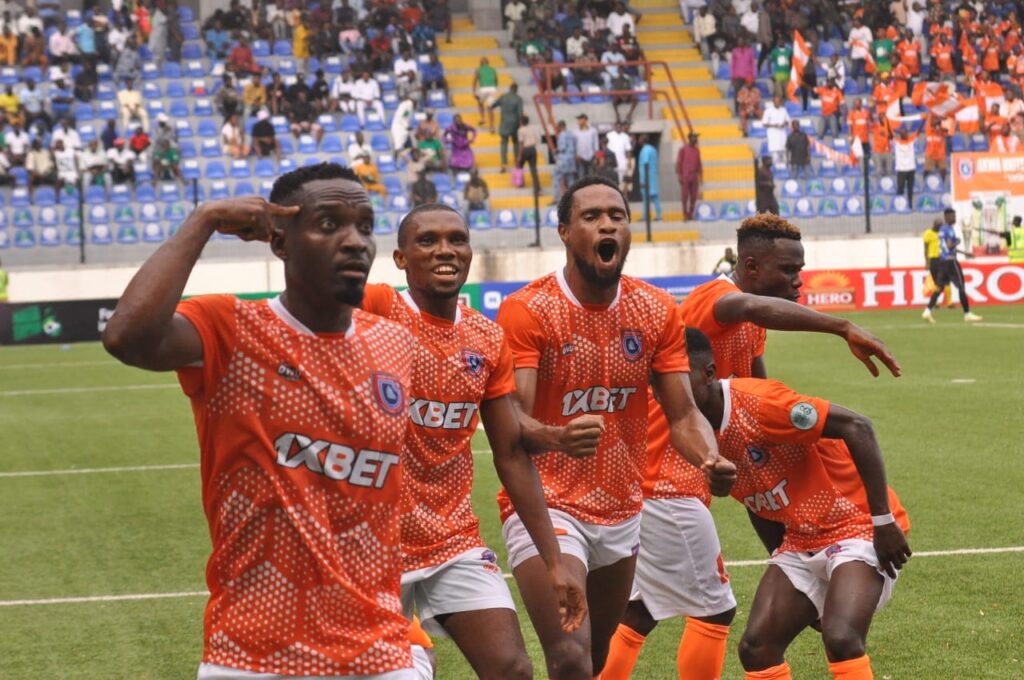 Akwa Utd, 1Xbet extend shirt sponsorship deal