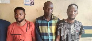 Police arrest three suspected armed robbers in Ogun State