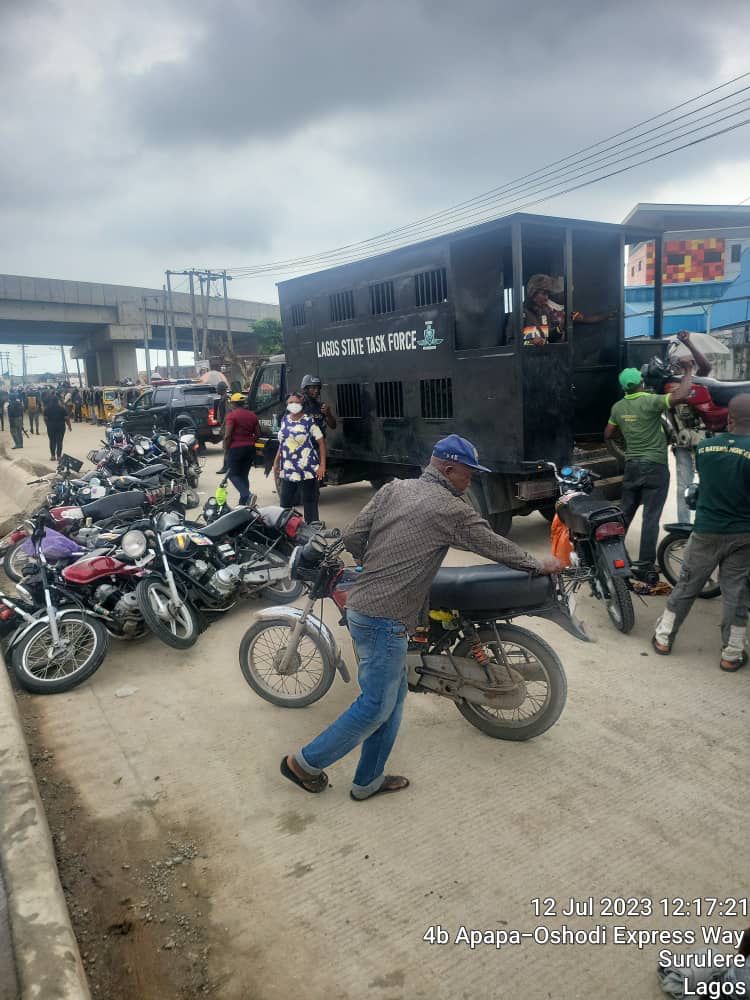 Lagos Taskforce will sweep Okada operators off Lagos highways - Jejloye