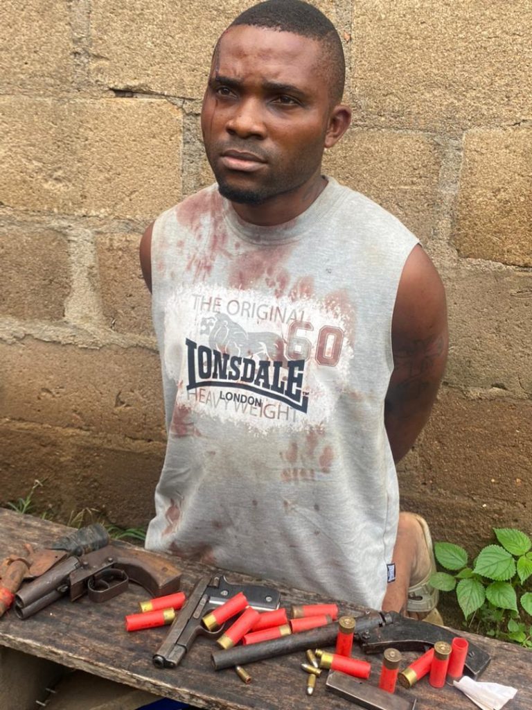 Robbery: So-Safe apprehends kingpin, recovers 4 rifles in Ogun