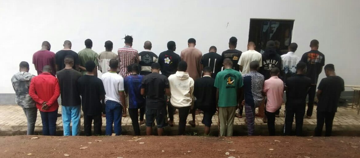 28 suspected Internet fraudsters nabbed in Enugu