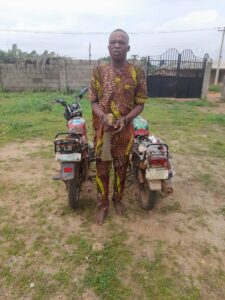 Police bust motorcycle snatching syndicate recovers two Bajaj bikes