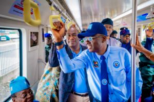 Sanwo-Olu flags off commercial operations of Lagos Blue Rail