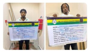 Police arrest two suspected identity thieves, romance scam