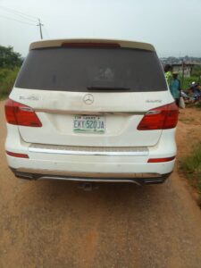 So-Safe recovers stolen car, suspects escaped arrest in Ogun