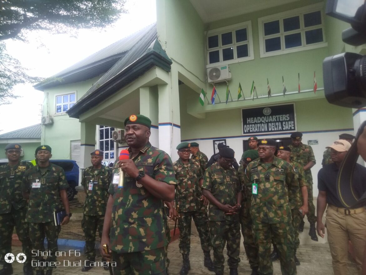 CDS meets troops, stakeholders, promise peaceful polls in Bayelsa, Kogi, Imo