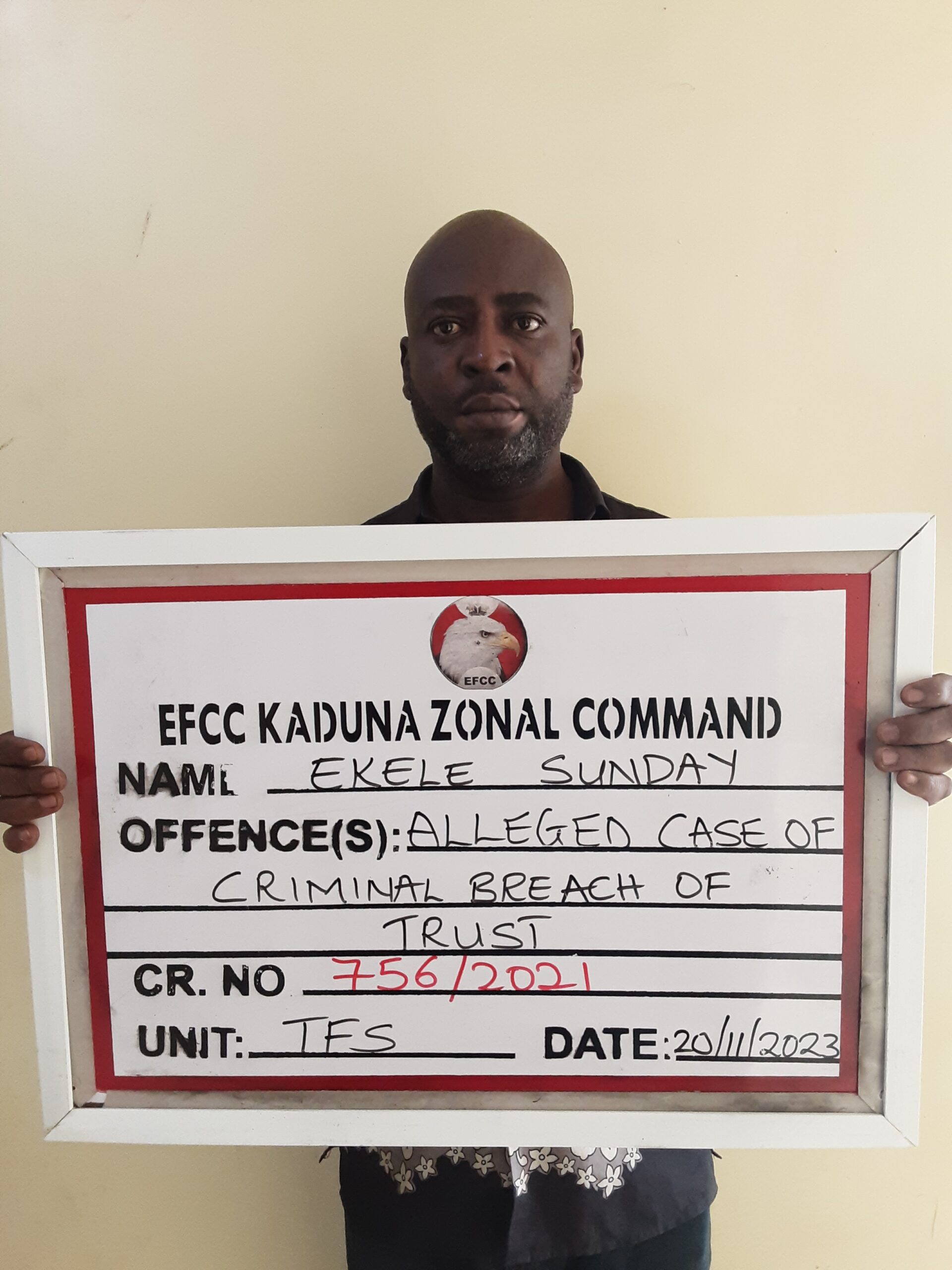 EFCC arraigns medical supplier for N2.9m fraud