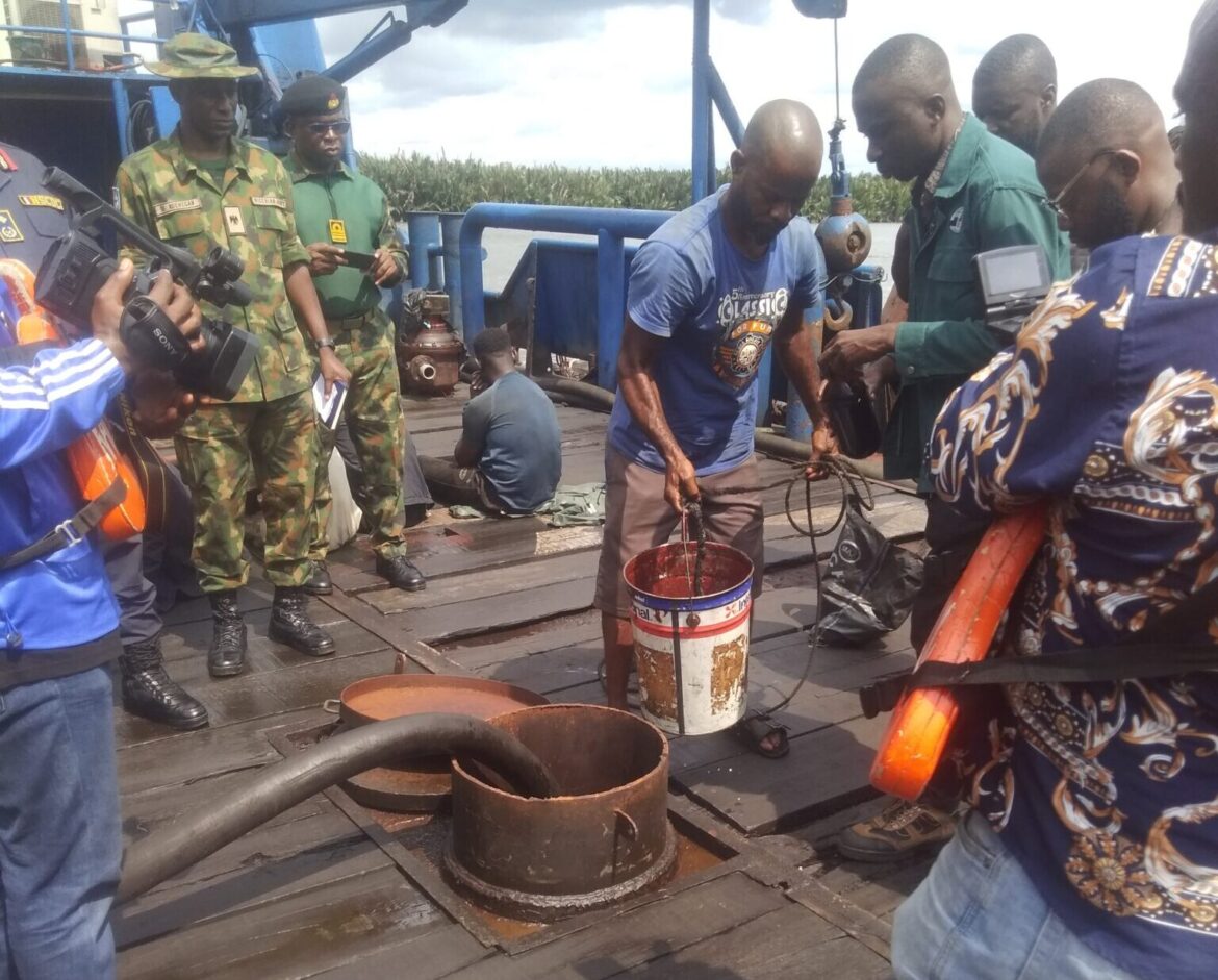 Oil theft: JTF impounds vessel, arrests two crew members in River