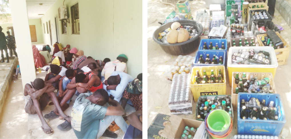 Yobe nabs 36 for drinking alcohol