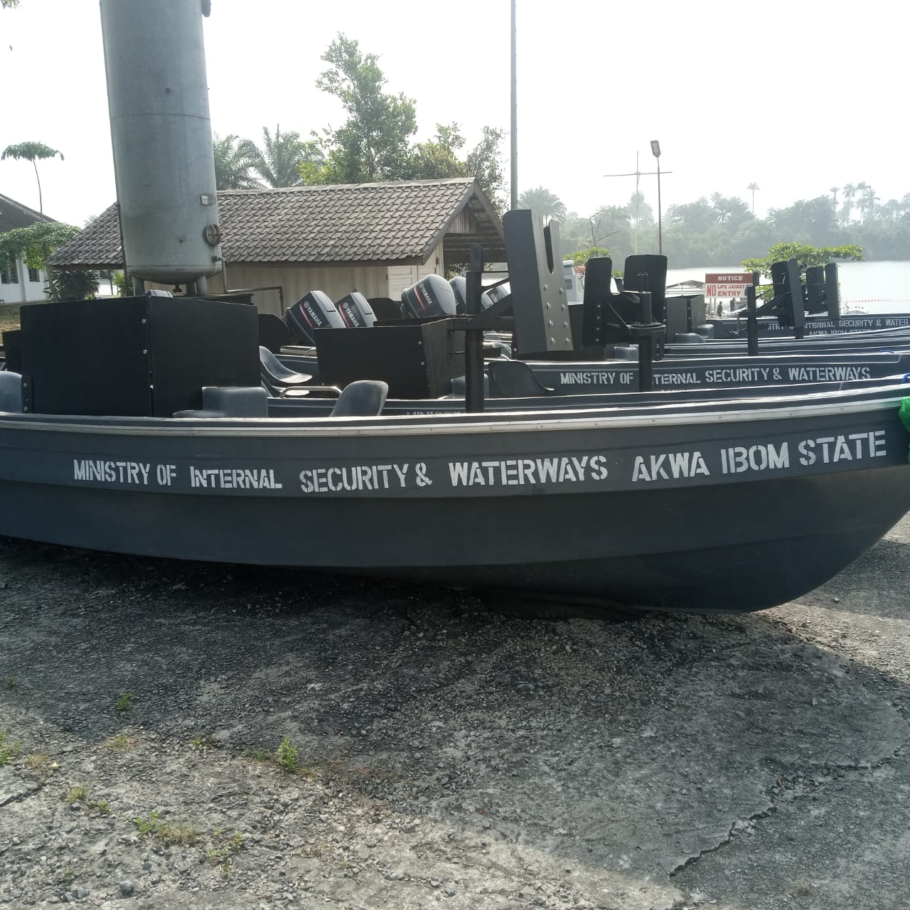 CNS inaugurates 14 patrol gunboats in Akwa Ibom