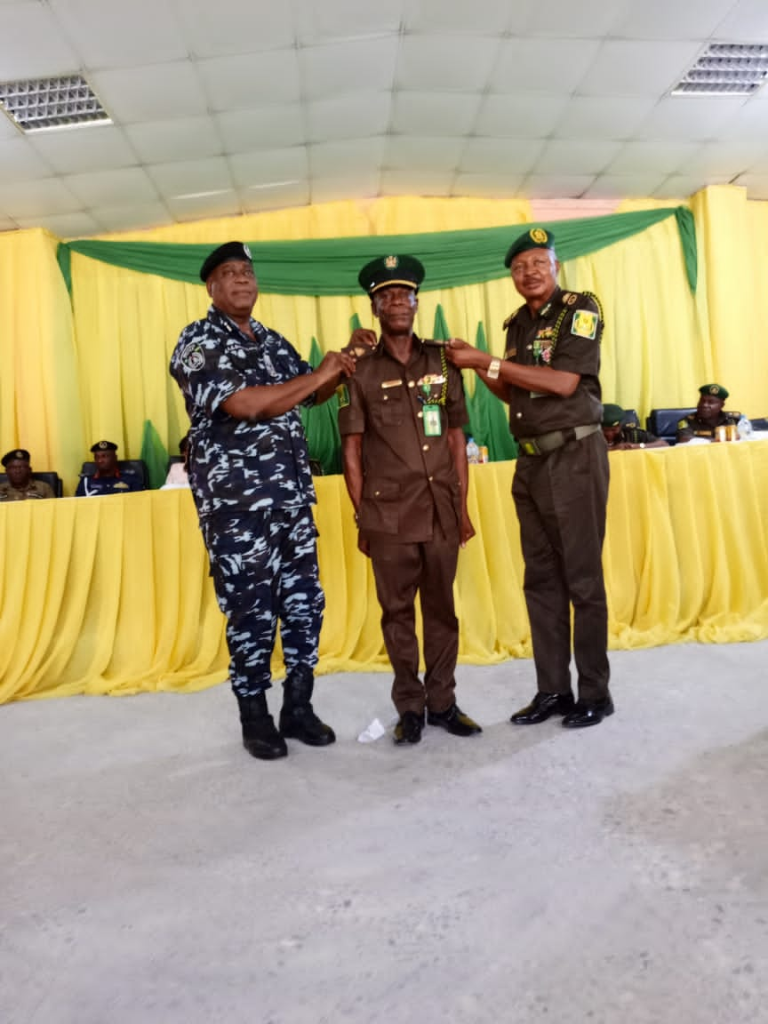 NCoS decorates I47 officers in Akwa Ibom