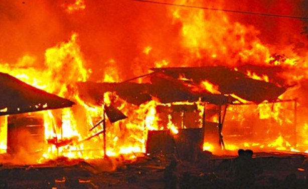 Fire guts Panteka Market in Kaduna