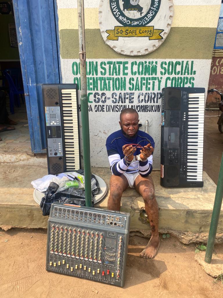 So-Safe nabs robbery suspect, recovers items in Ogun