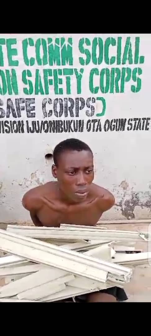 Ogun So-Safe arrests man, 25 for burglary, stealing