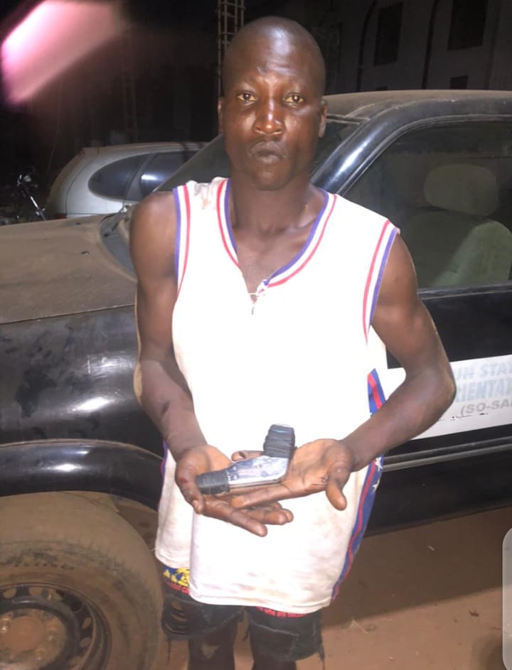 So-Safe arrests man terrorising Ogun residents with toy gun