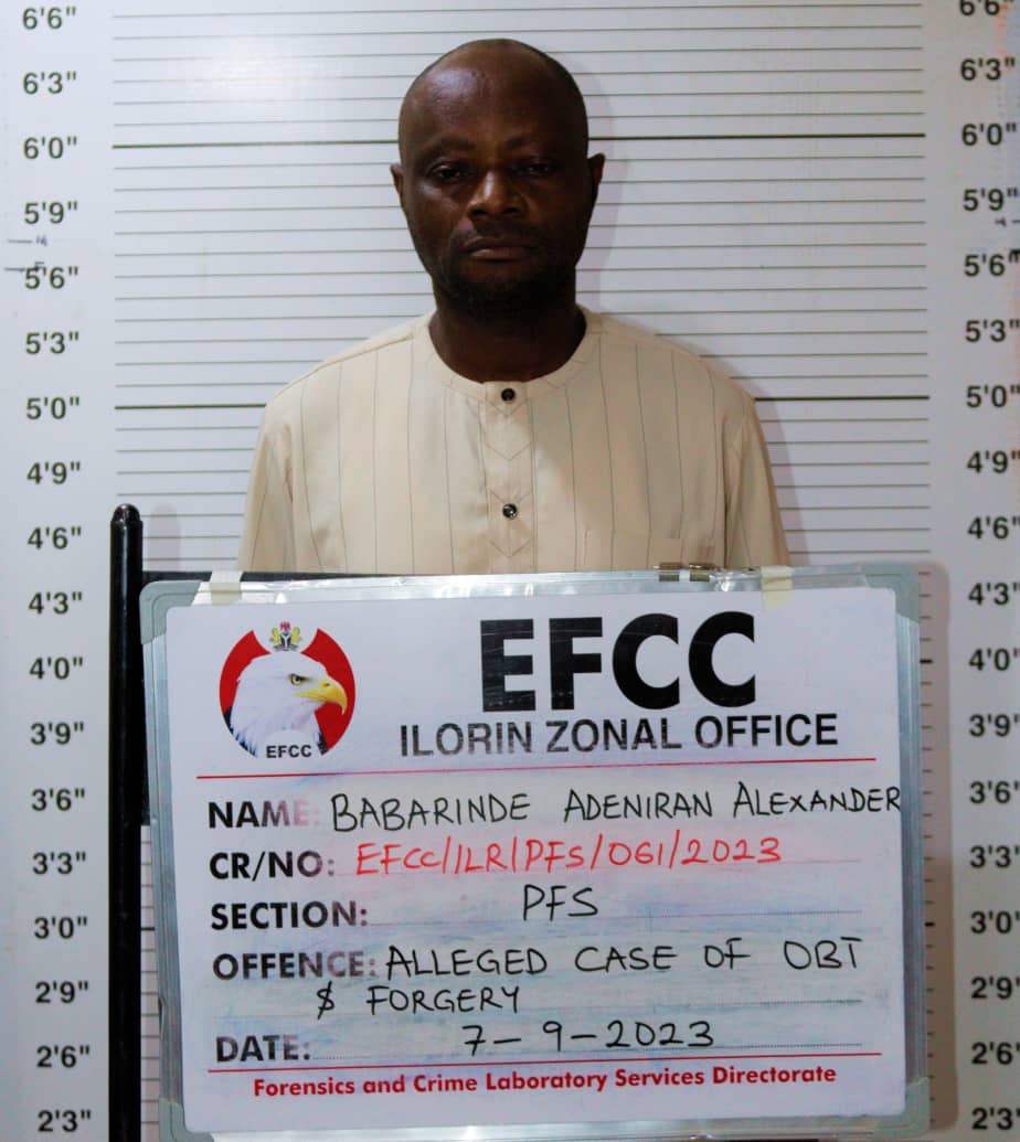 EFCC arraigns Kwara businessman for N170m contract scam