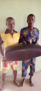 So-Safe nabs two men for stealing motorcycle in Ogun