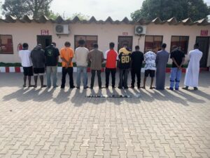 EFCC arrests 13 suspected Internet fraudsters in Kano