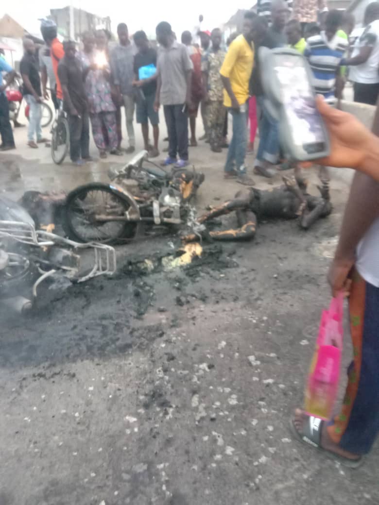 Two burnt to death, three injured in Lagos explosion