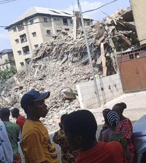 Many feared trapped as five-storey building collapses in Anambra