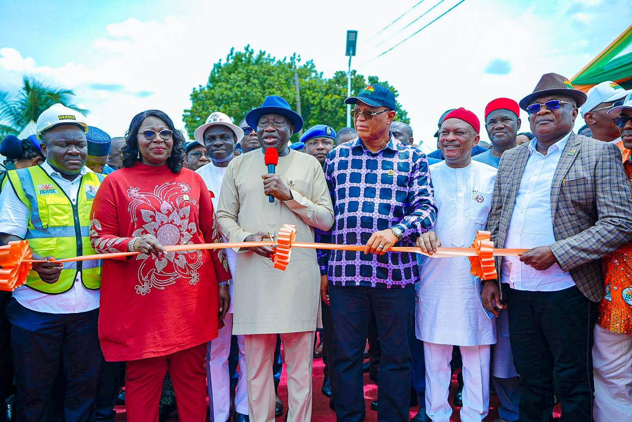 Jonathan inaugurates 1.3km underground flood control tunnel in A’Ibom