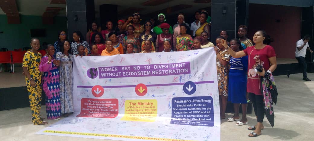 Divestment: Women's group demands ecosystem restoration by oil companies