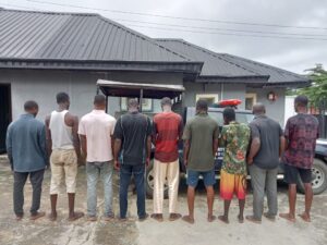 NSCDC nabs 9 suspects, impounds 3 trucks in A'Ibom