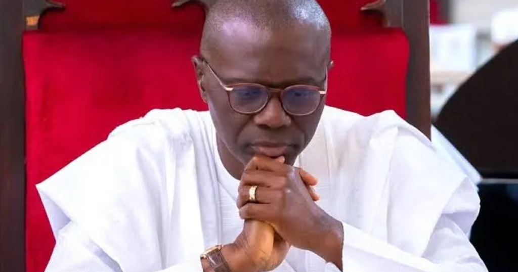 Sanwo-Olu commiserates with Akwa Ibom Governor over wife's death