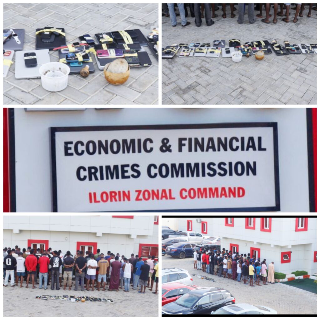 EFCC arrests 55 suspected Internet fraudsters in Ilorin