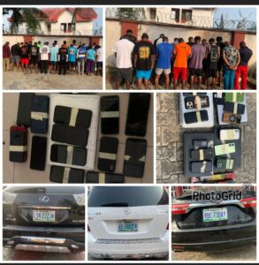 EFCC arrests 35 suspected Internet fraudsters in Abia