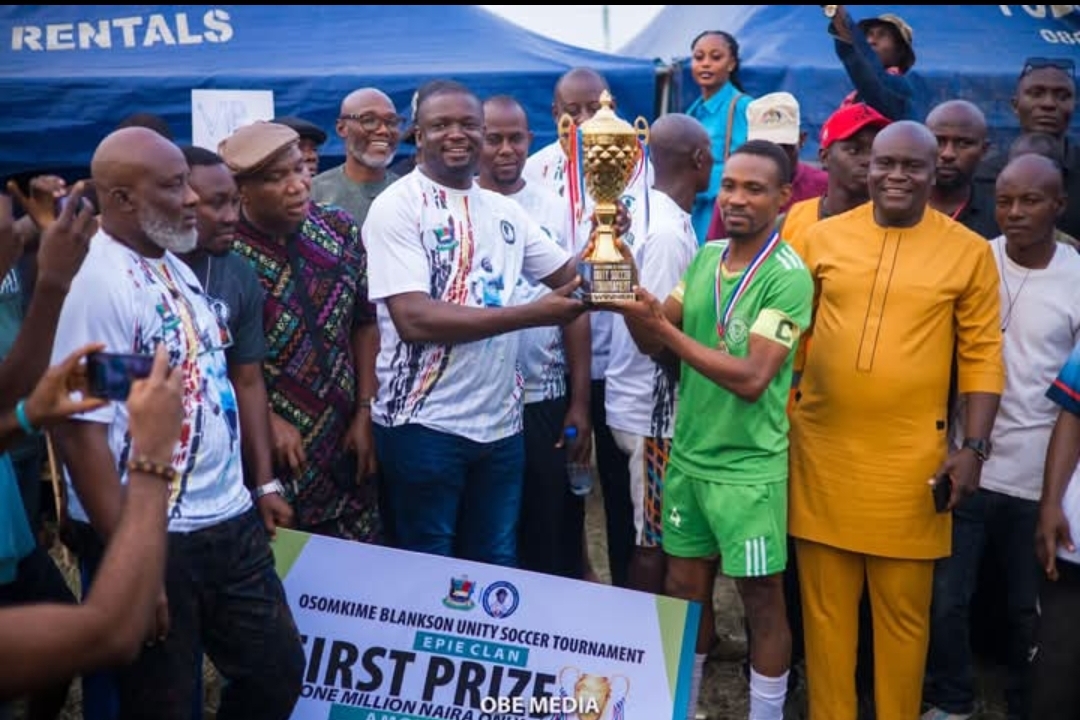 Grassroots football: Osomkeme pledges to expand Epie Unity tournament