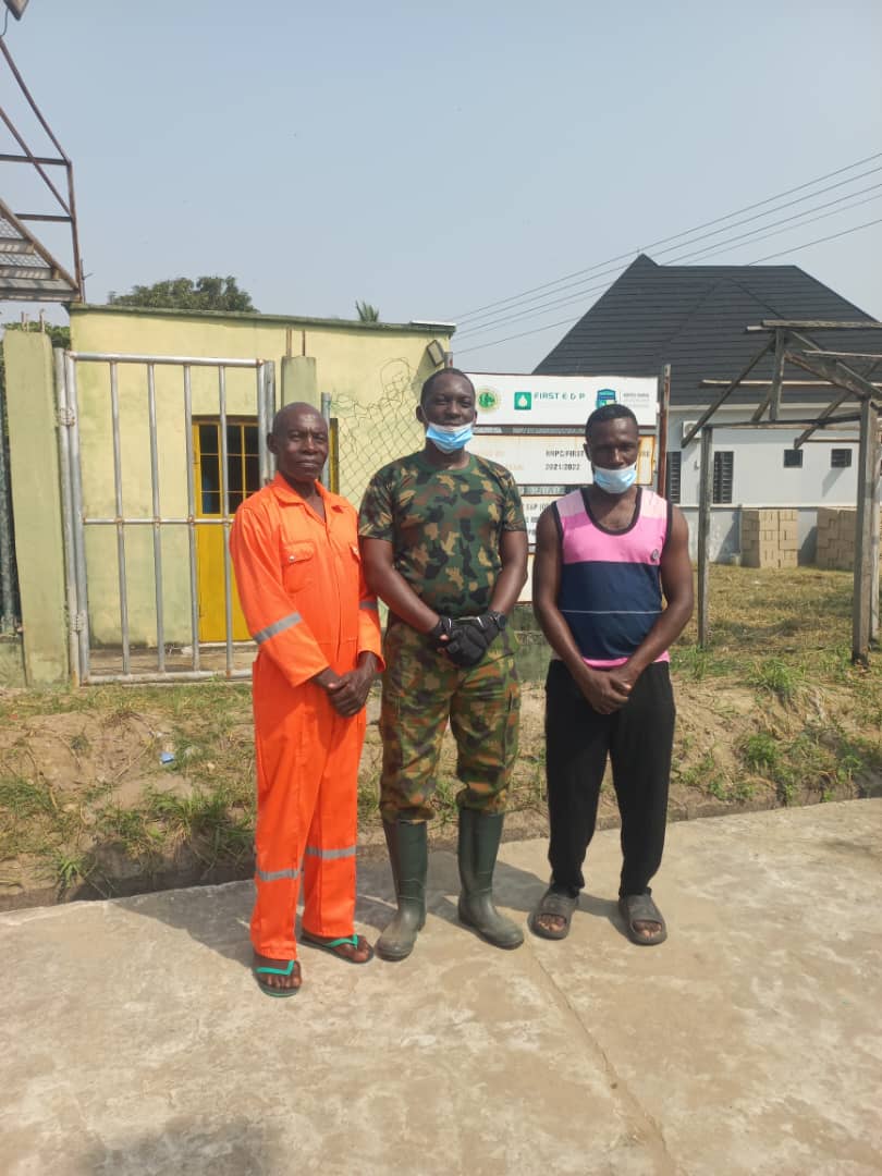 Civil-Military relationship: Navy conducts environmental sanitation in Bayelsa