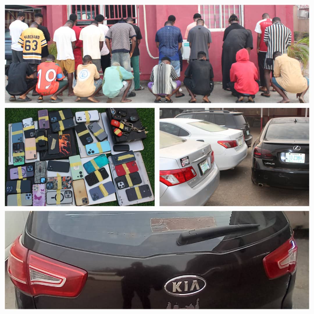 EFCC arrests 25 suspects over Internet fraud in Yahoo Academy