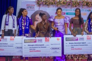 APWEN, AJOEL award scholarship to three female engineering students 