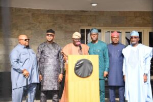 South-West Governors Storm Lagos for zonal meeting