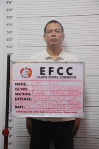 EFCC arraigns Chinese for giving false information in Lagos