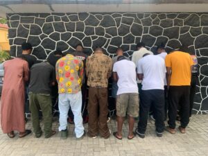 EFCC nabs 15 suspected Internet fraudsters in Lagos