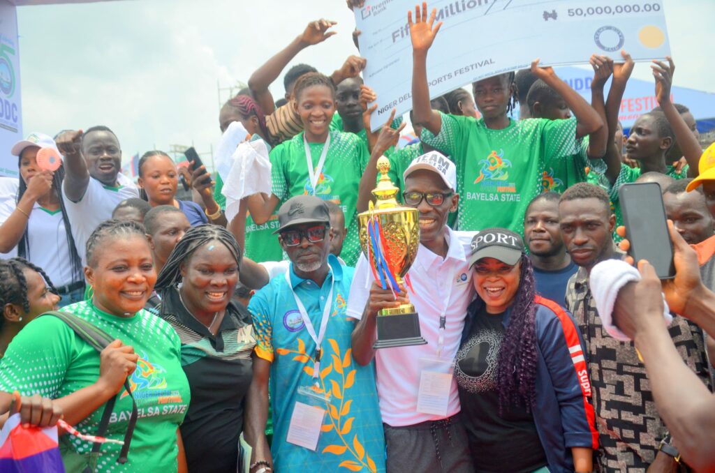 Bayelsa wins Niger Delta Sports Festival with 42 gold