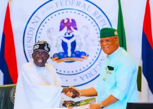Your movement to APC won't be forgotten, Tinubu tells Eno