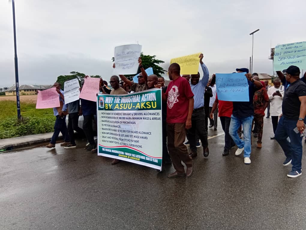 AKSU academic staff begin indefinite strike by noon