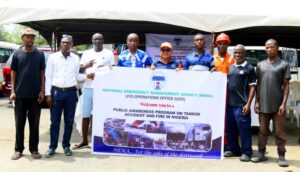NEMA sensitises A'Ibom residents on dangers of scooping petrol from crashed tankers
