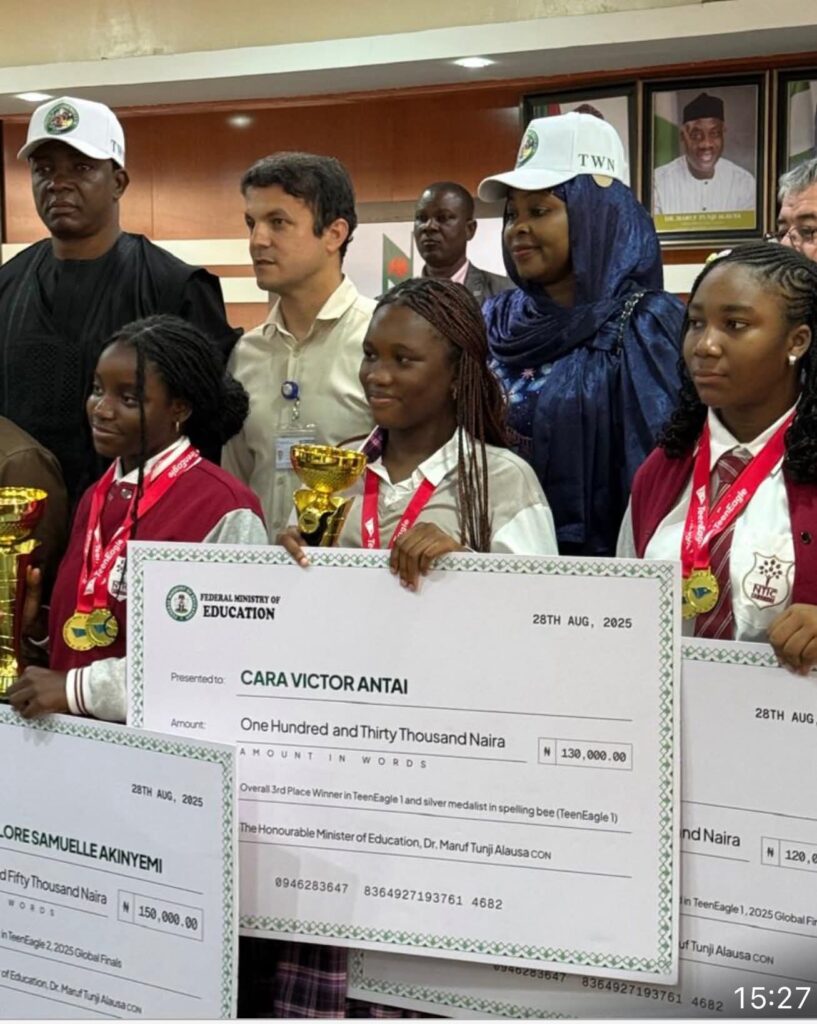 Cara Antai makes Nigeria proud at TeenEagle Global finals 2025