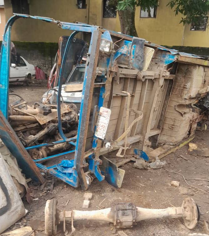 Police nab three suspects at scrap dumps