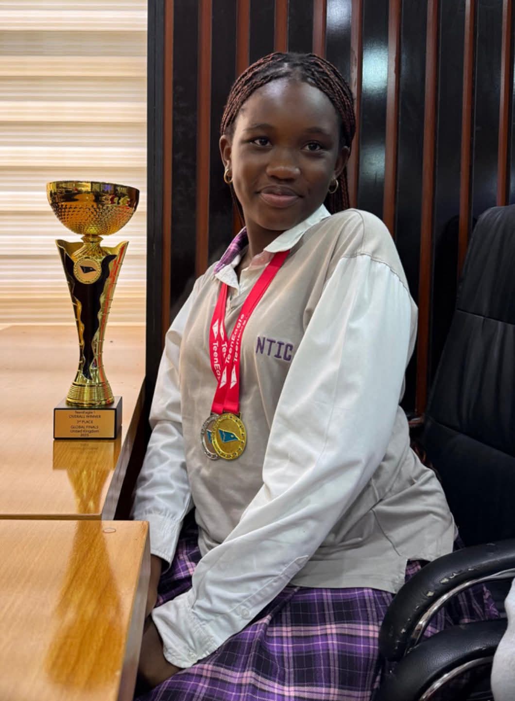 Cara Antai makes Nigeria proud at TeenEagle Global finals 2025
