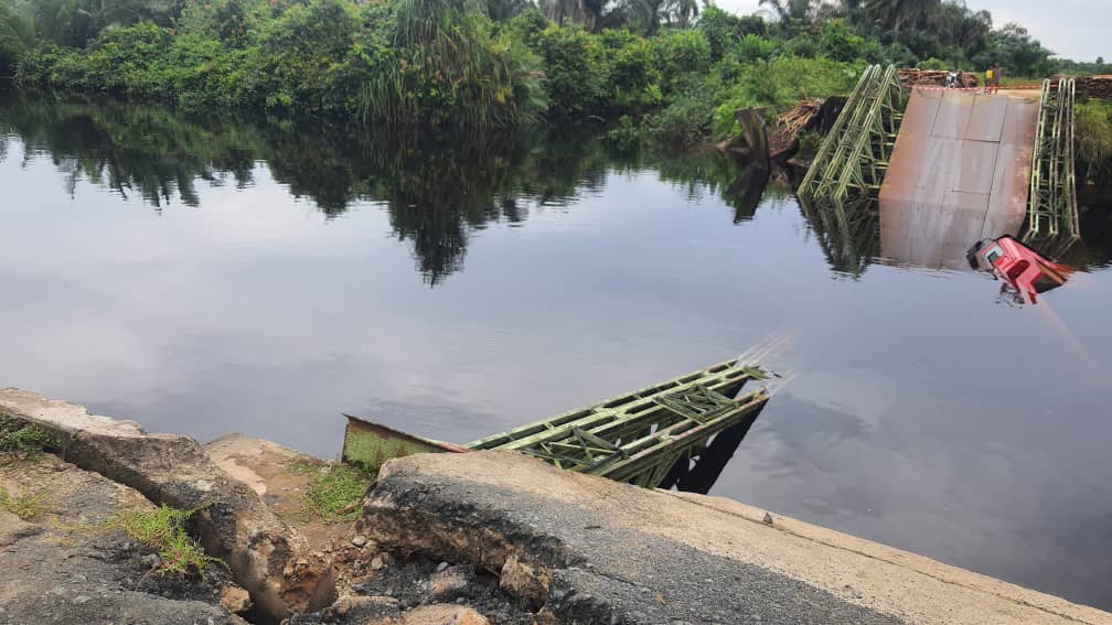 Unyenge bridge collapse: 15 days on, work still stalled