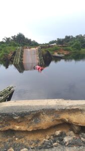 Unyenge bridge collapse: Eno deploys contractor for immediate remedial work