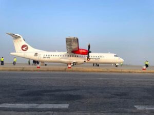 *Bayelsa inaugurates state airline as first aircraft makes historic flight