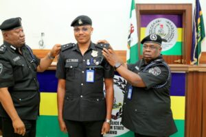 Azare decorates newly promoted officers, hails IGP Egbetokun's leadership