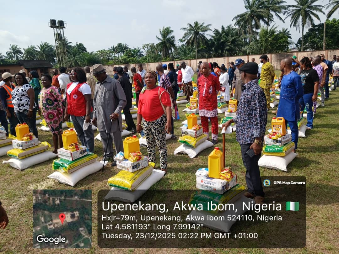 NEMA distributes relief materials to flood victims in Akwa Ibom